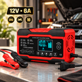 Pametni punjač za akumulator 12V 6A